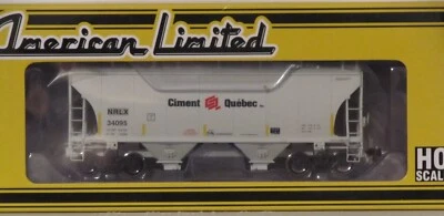 American Limited HO Scale 1087 NRLX 2 Bay Covered Hopper # 34095 NEW - Image 1 of 2