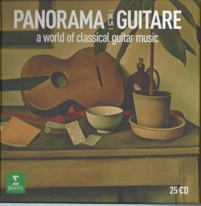 25 cd box SET: V/A Panorama De La Guitare A World Of Classical Guitar Music new - Bild 1 von 1
