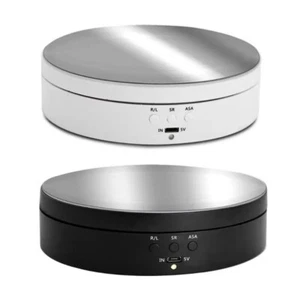 360° Electric Motorized Rotating Display Stand Jewelry Photography Show Holder - Picture 1 of 8