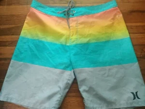 Hurley Phantom Stretch Board Shorts size 32 length 19" inseam 8" - Picture 1 of 6