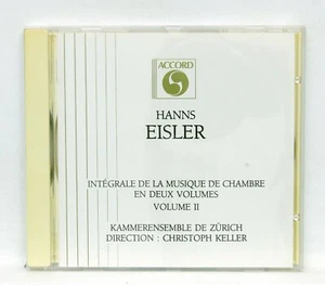 CHRISTOPH KELLER - EISLER chamber music vol.2 ACCORD CD NM - Picture 1 of 2
