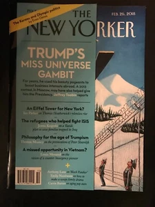 The New Yorker magazine Feb. 26, 2018 Trump MAGAZINE - Picture 1 of 4