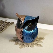 Owl Resin Showpiece Art Figure home decor Gifts Colour Multicolor Pack of 1