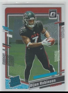 2023 Donruss Optic Bijan Robinson Rookie Atlanta Falcons #206 - Picture 1 of 2
