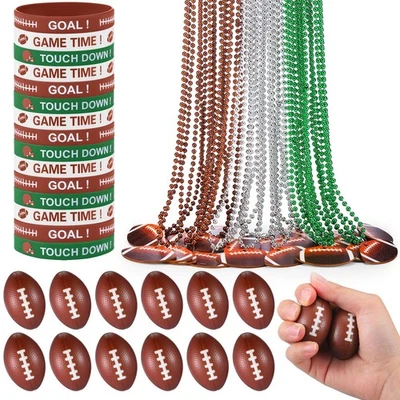 72 Piezas Homecoming Parade Lanza Accesorios Fútbol Fiesta Favores Set con Mi... Foto 1 de 4