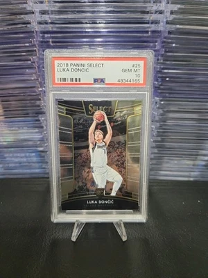 Luka Doncic 2018 Panini Select Rookie PSA ¡¡Gema como nueva 10!!! Foto 1 de 4