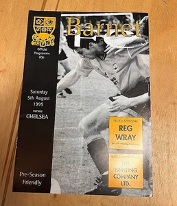 Pre-Season Friendly Barnet vs Chelsea 1995 - Picture 1 of 2