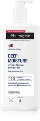 Neutrogena Norwegian Formula Deep Moisture Body Lotion 400ml – Hypoallergenic - Image 1 of 4