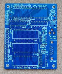 PCB Minimal 8085 SBC MiniMax8085 - Foto 1 di 2