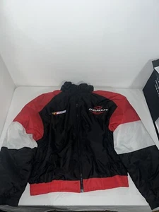 Chevrolet Racing Nascar Vintage Chevy Jacke Pullover Sport Windbreaker Hoodie -M - Bild 1 von 4