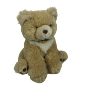 American Wego Beige Sitting Bear Plush 10 Inch Teddy Bear Stuffed Animal Toy - Picture 1 of 13