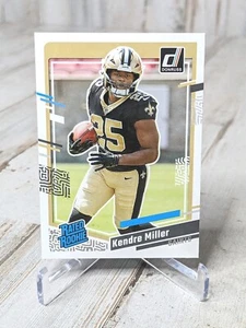 2023 Donruss Rated Rookies #375 Kendre Miller - New Orleans Saints - Bild 1 von 2