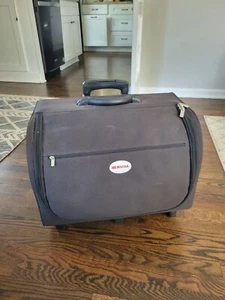 Bernina Sewing Machine Rolling Case - Black - See Pictures & Read Description - - Picture 1 of 7