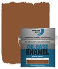  1 Gallon Oil Base Enamel Paint in 32350-1 128 Fl Oz (Pack of 1) Chestnut