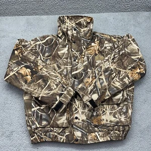Game Winner Men’s Size Large Brown Camouflage Hunting Coat Winter Jacket - Picture 1 of 12