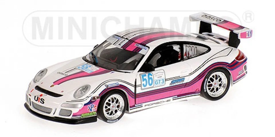 Minichamps 400086456 Porsche 911 Gt3 Snow Racing IMSA Challenge Sebring 2008 M.