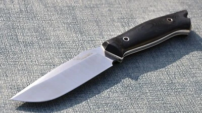 H12MF  Full Tang Outdoor Jagd Messer  Yasniy Sokol Handarbeit HRC 61 Манул - Bild 1 von 4