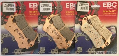 EBC FRONT and REAR Brake Pads Fits HONDA XL1000 VARADERO (ABS) (2004 to 2011) - Image 1 of 4