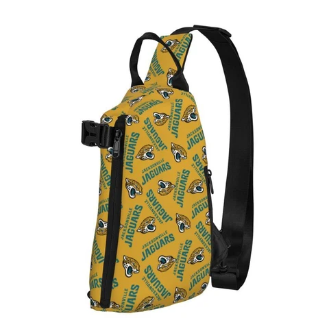 Jacksonville Jaguars Adult Sling Bag Chest Cross Body Sports Shoulder Backpack Cover