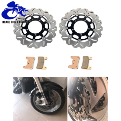 Front Brake Rotor Disc Pads For Suzuki VZR1800 Intruder Boulevard M109R R2 RZ Foto 1 de 4