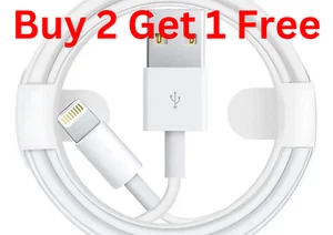 Original USB Charging Cable For IPhone 6 6S 7 8 Plus X XS 11 Pro Max XR USB Data - Picture 1 of 6