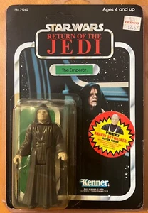 1984 Kenner Star Wars The Emperor ROTJ 79B Back MOC Unpunched - Picture 1 of 2