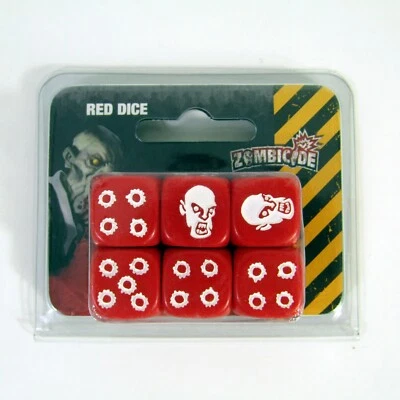 Zombicide Red Würfel Set von Cool Mini or Not