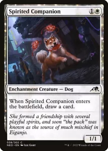 Spirited Companion Kamigawa: Neon Dynasty (NEO) Mtg Magic English - Imagen 1 de 1