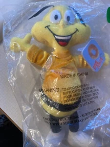 De colección Nuevo Honey Nut Cheerios Bee Breakfast Pal General Mills 1997 Peluche Cereal - Imagen 1 de 2