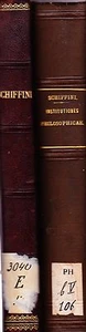 Theol: INSTITUTIONES PHILOSOPHICAE IN COMPENDUM von P. SANCTO SCHIFFINI, 1893 2 Bd. - Bild 1 von 3