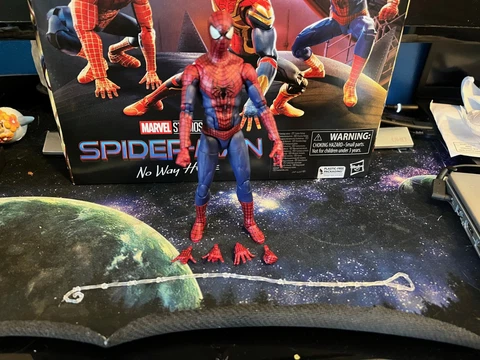 ** MARVEL LEGENDS 6 INCH ANDREW GARFIELD SPIDER-MAN NO WAY HOME 3 PACK ** Cover