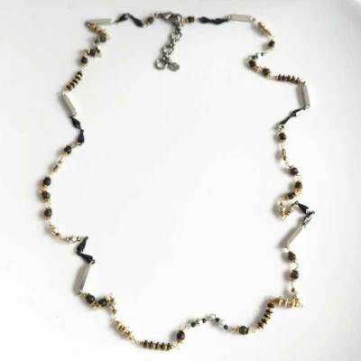 Collar de 36" Lucky Brand Boho de una sola hebra retro para mujer fiesta vacaciones joyería Foto 1 de 4