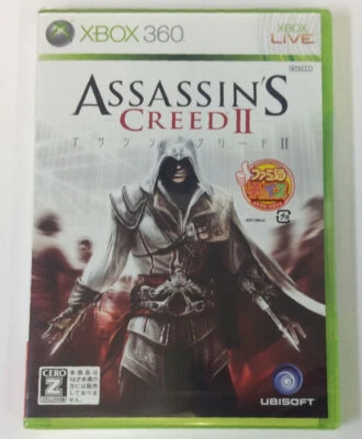 Microsoft Xbox 360 Assassin’s Creed Ⅱ 2 Japan Version Unopened 6548 SP - Image 1 of 2