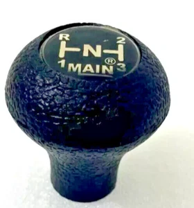 Fits Willys CJ Jeeps 3 Speed Models Gear Shift Shifter Knob Black 7MM - Picture 1 of 4