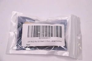 (2-Pk) LM YN Wirewound Resistor Electronic Aluminum Shell Resistors Gold - Picture 1 of 1