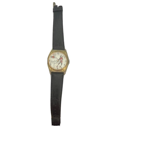 1980s Michael Jordan analog watch with original Wilson case rare version Quartz Cover