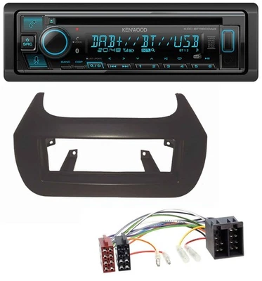 Kenwood Bluetooth DAB CD MP3 USB Autoradio für Citroen Nemo Fiat Fiorino Qubo Pe - Bild 1 von 4