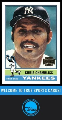 2002 Topps Archives #72 Chris Chambliss - Image 1 of 2