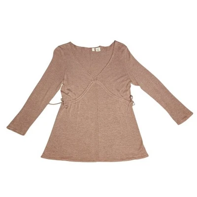 Suéter Babydoll Anthropologie Moth Mujer Talla M Duende Marrón Cottagecore Y2K Foto 1 de 4