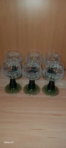 6x Römer Gläser mit Grüner Fuß 200 ml - Bild 1 von 6