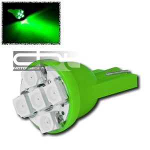 T10 194/W5W 360 5 SMD BRIGHT GREEN LED INTERIOR MAP/DOME/TRUNK WEDGE LIGHT/BULB - Picture 1 of 1