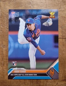 2023 Topps Now Kodai Senga RC Blue /49 #RC-11 🫐 - Bild 1 von 2