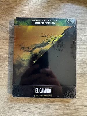 EL CAMINO A BREAKING BADE MOVE Steelbook Limited Ed (Blu-ray) BRAND NEW SEALED - Image 1 of 2