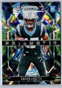 2024 Panini Prizm #16 Xavier Legette Prizmatic Green Ice Prizm - Picture 1 of 2