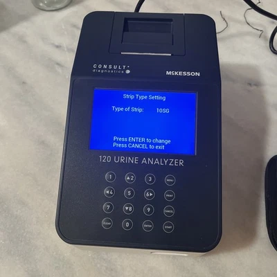 Analisador de urina McKesson Consult 120 CLIA dispensado, 121-120, frete grátis. - Imagem 1 de 4