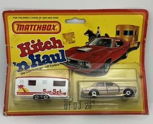 1982 Matchbox Hitch ‘N Haul/Two Packs Ford Cortina & Caravan TP-28 - Picture 1 of 5