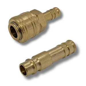 Kupplungsdose/Kupplungsstecker mit Schlauchstutzen für 6-13mm Schlauch aus Messi - Picture 1 of 6