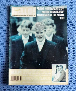 1995 Hello! Magazine 373 Royalty, Celebrity, Prince William, Princess Diana - Picture 1 of 3