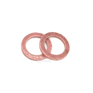 Strawberry Agate Donut Ring Pendant 36mm 2pc #52098 - Picture 1 of 1