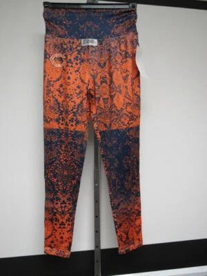 Nuevo Chicago Bears Mujer Talla M Mediano Zubaz Yoga Leggings Pantalones Foto 1 de 4